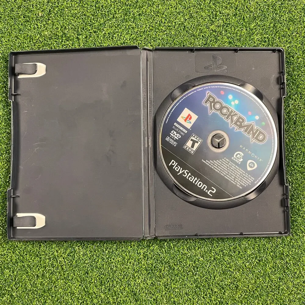 Rock Band (Sony PlayStation 2, 2007) PS2 No Manual